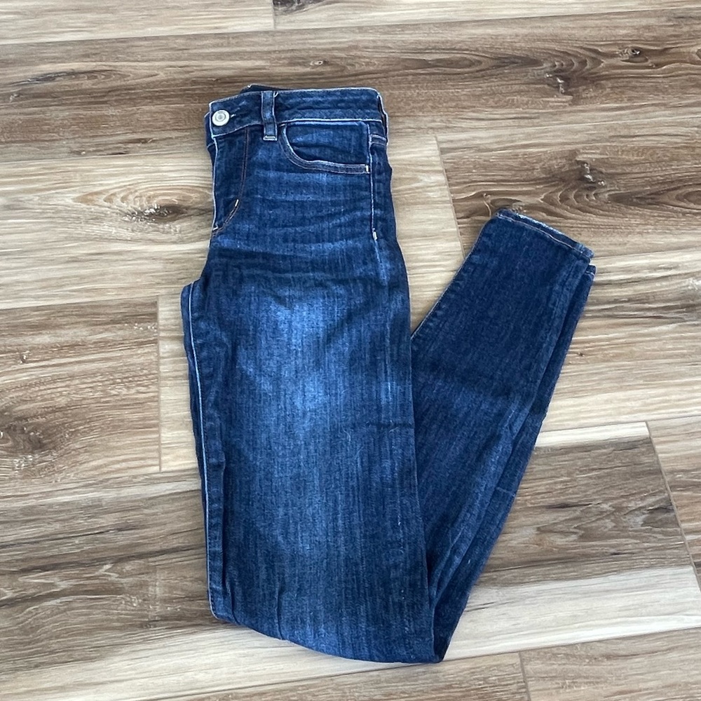 AMERICAN EAGLE SUPER SUPER STRETCH X HI-RISE JEGGING LONG